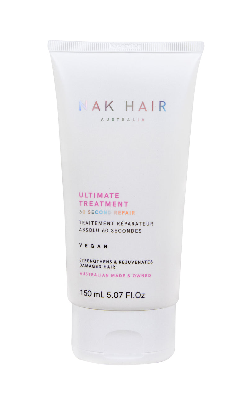 NAK Australian Hair Care Ultimate Treatment 60 Second Repair Shop NAK CHATTANOOGA TENNESSEE Salon Products