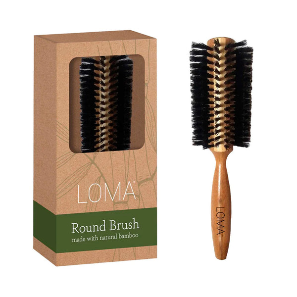 Loma - Round Brush in hanging box  +FREE Comb