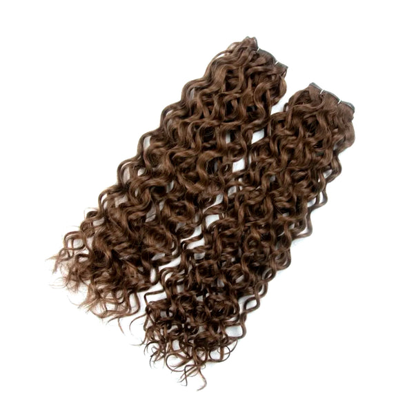 Grace Curly Hair Extensions - Chocolate