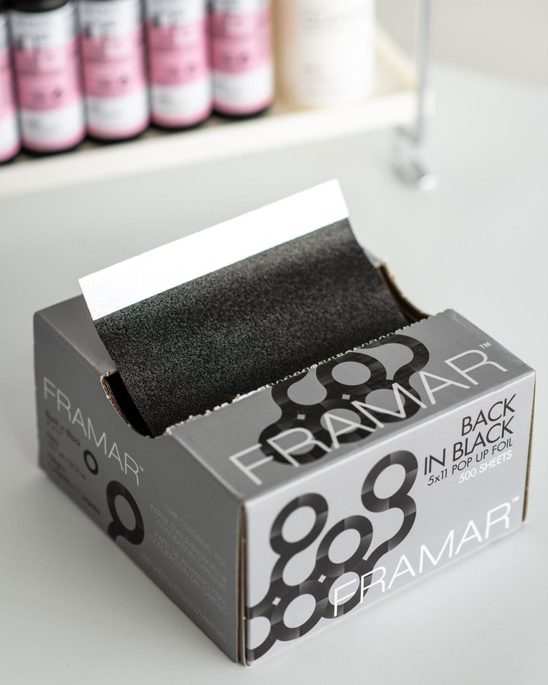 Framar Back In Black 500 ct Pop Ups 5x11 – Cool Springs Salon Services