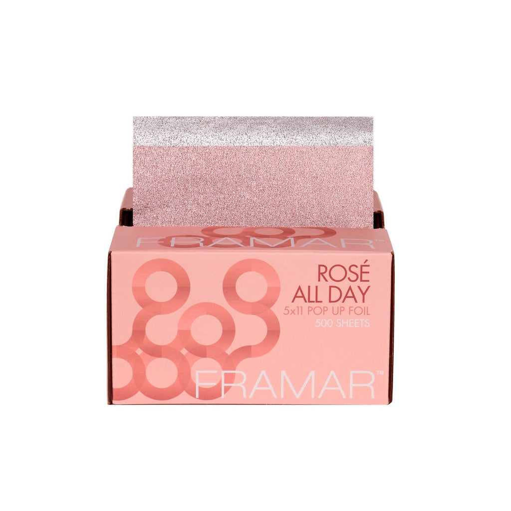 Framar Ros All Day Pop Up Hair Foil, Aluminum Foil Sheets, Hair Foils For  Highlighting - 500